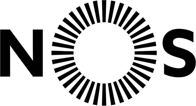 Logo NOS - operador de telecomunicações